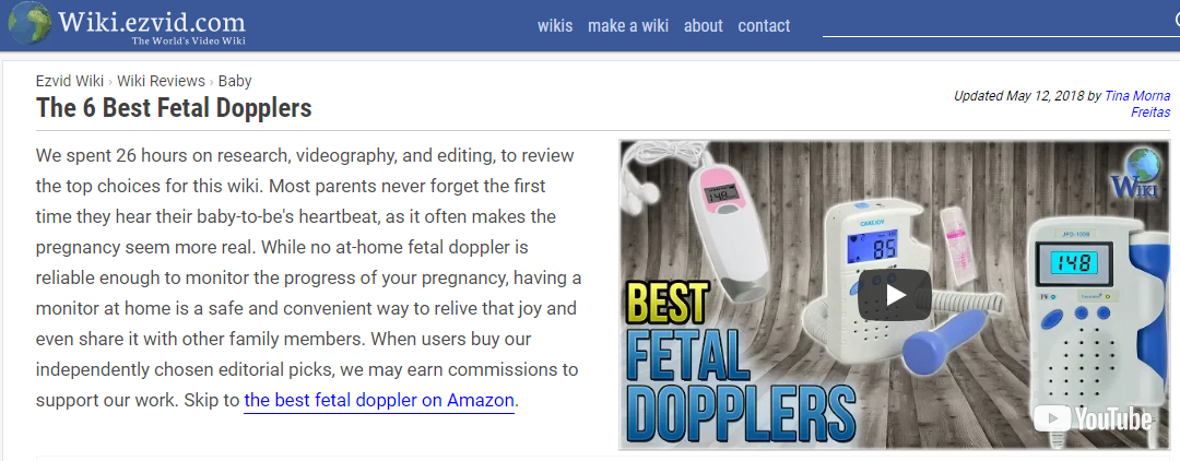 Doppler fetal monitor - Wikipedia