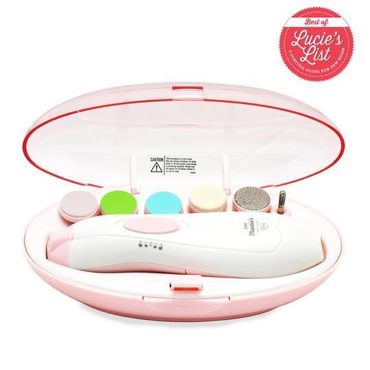 b&k Glopole Baby Nail Trimmer File with Light Battery Operated Safe  Electric Nail Clippers Kit (AA) - Pink : Amazon.in: Beauty
